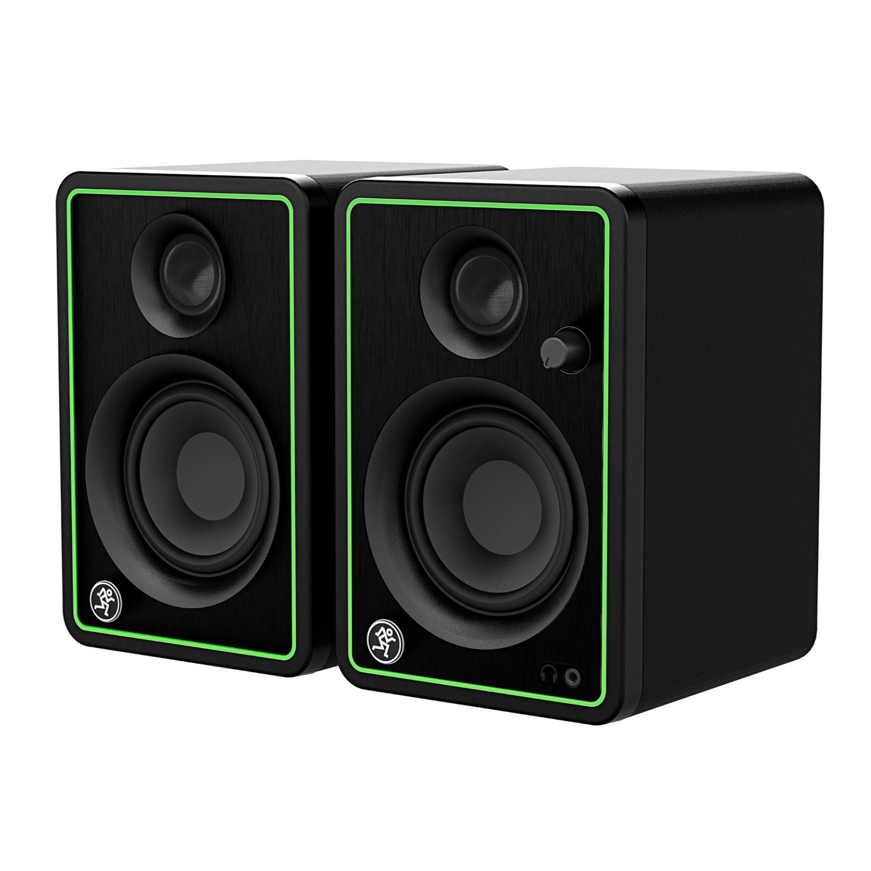 Mackie CR3-X 3-Inch Multimedia Monitors (Pair) Bundle with Monitor Stands