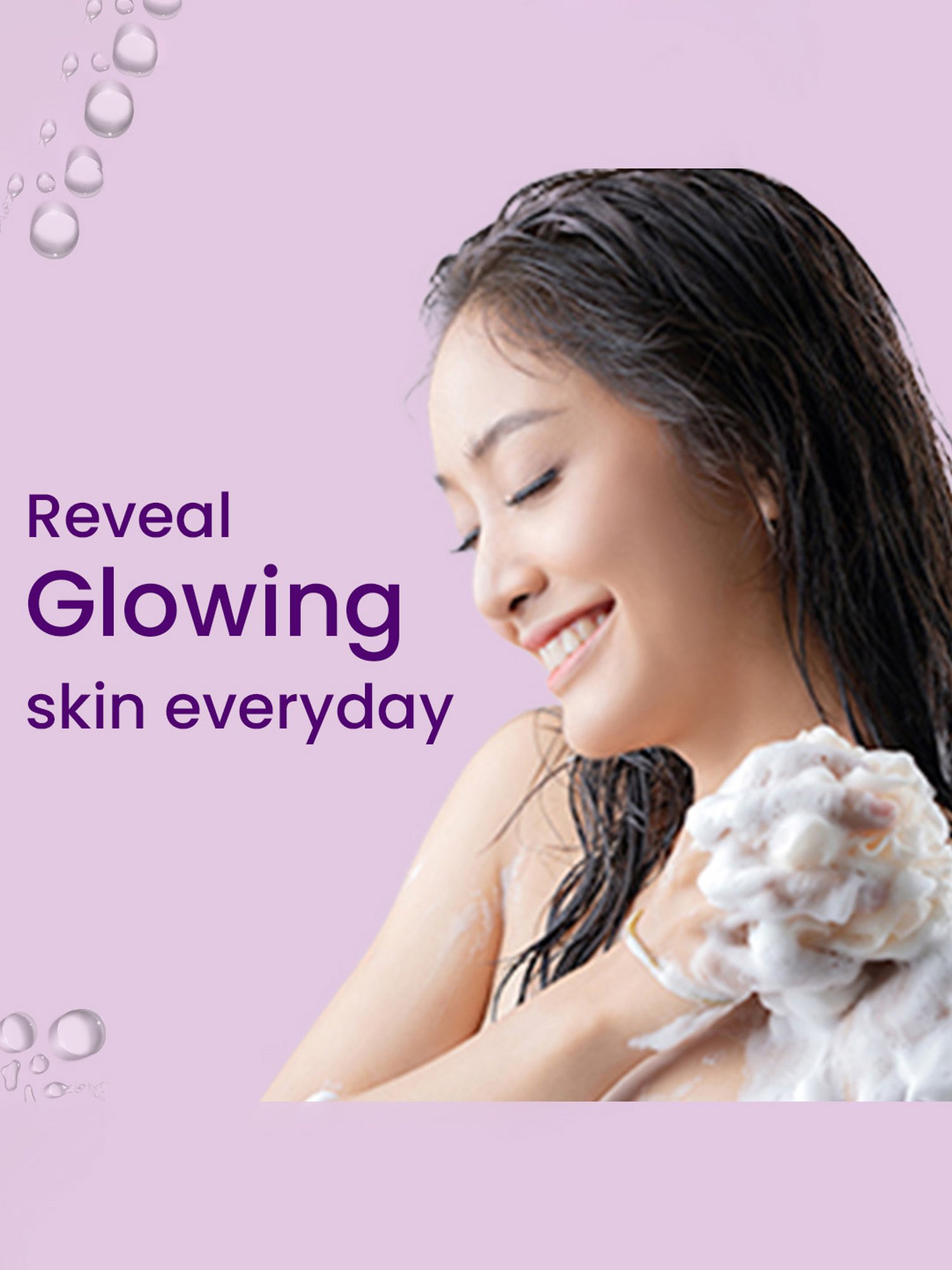 Blue Nectar Niraa French Lavender Body Wash & Scrub with Honey - 200 ml