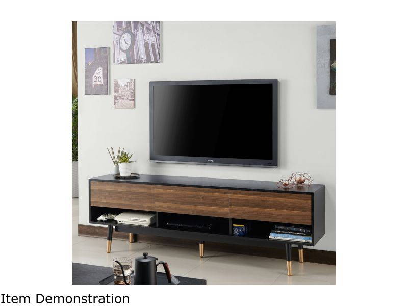 AVF FSL700LUCSW-A 32 - 65" Reflections - Lucerne Curved Pedestal TV Stand