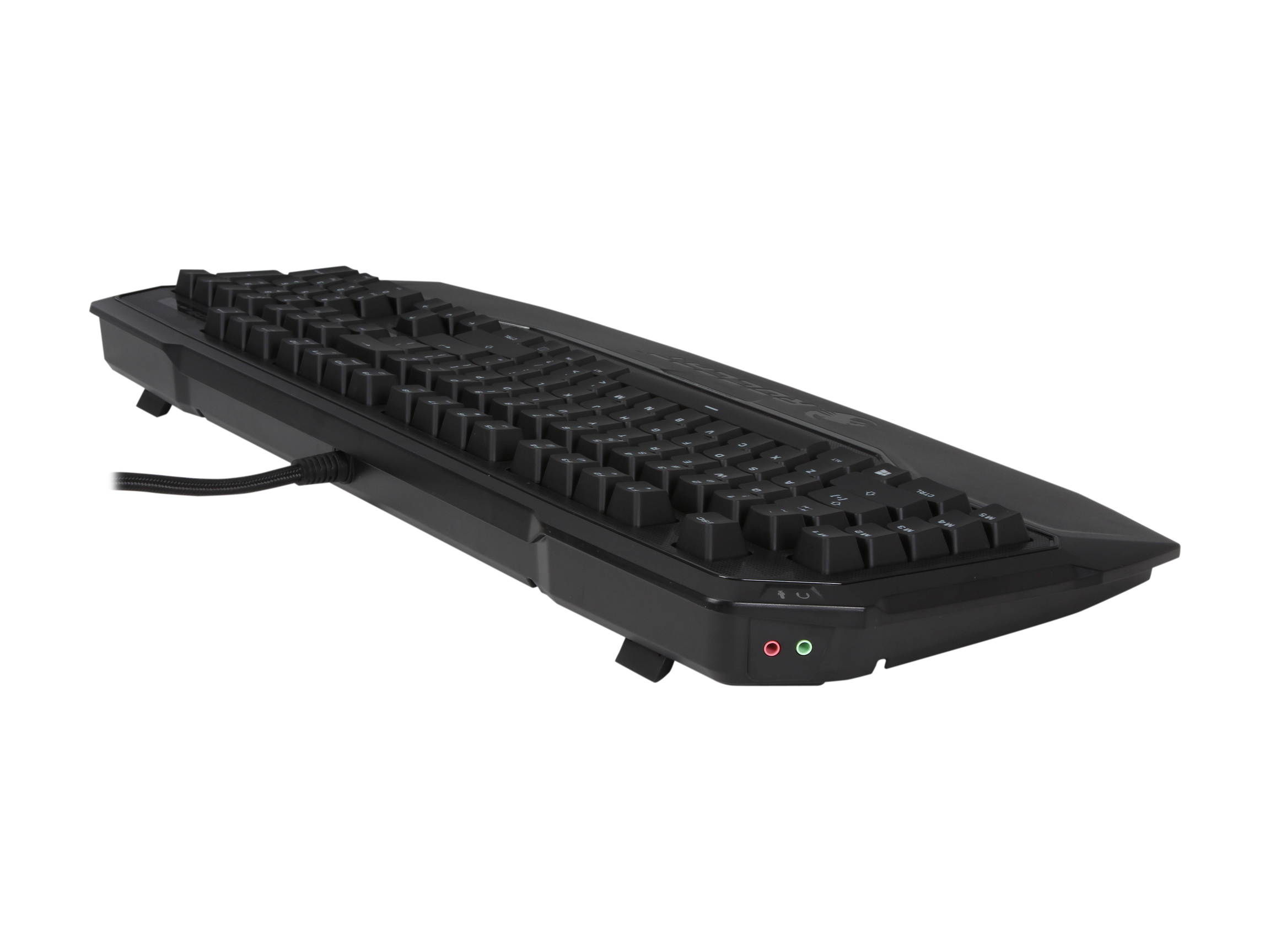 ROCCAT ROC-12-851-BK Ryos MK Pro Mechanical Keyboard with Per-key Illumination - Black Cherry MX Key Switch
