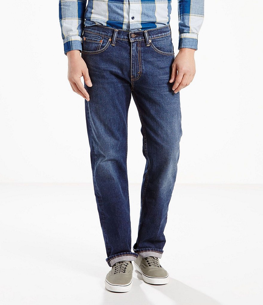 Levi's&reg; 505 Regular Fit Rigid Jeans