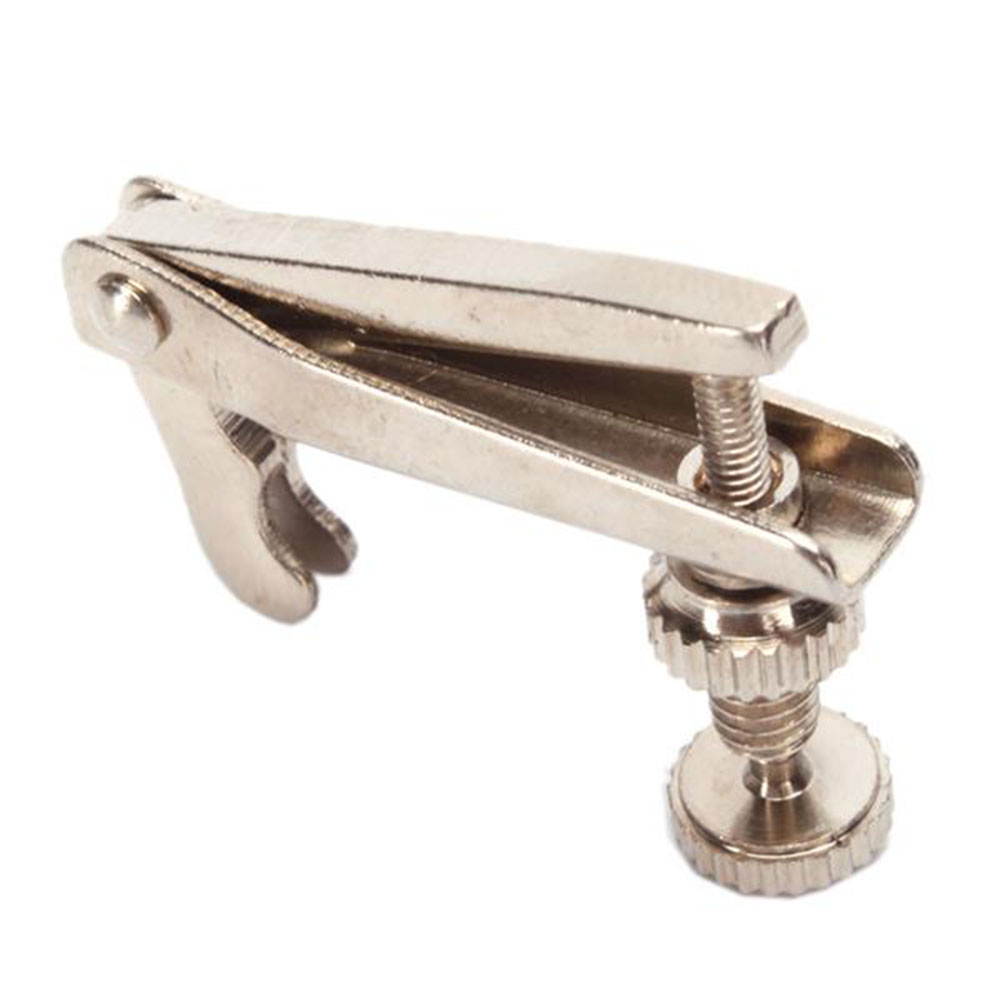 Violin String Adjuster Fine Tuner Silver 3/4-4/4