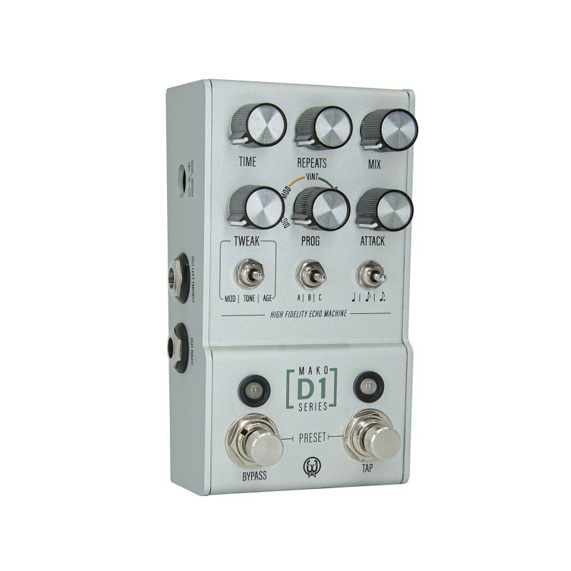 Walrus Audio MAKO Series D1 High-Fidelity Stereo Delay Pedal (900-1051)