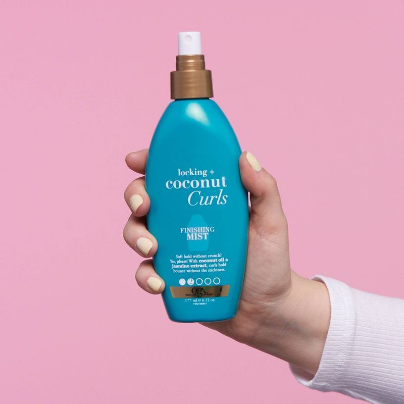 OGX Locking + Coconut Curls Finishing Mist - 6 fl oz