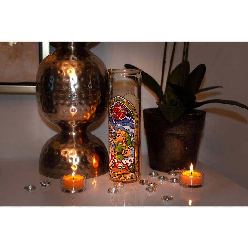 Paladone Products Ltd. The Legend of Zelda Glass Candle Holder | Exclusive Legend Of Zelda Collectible