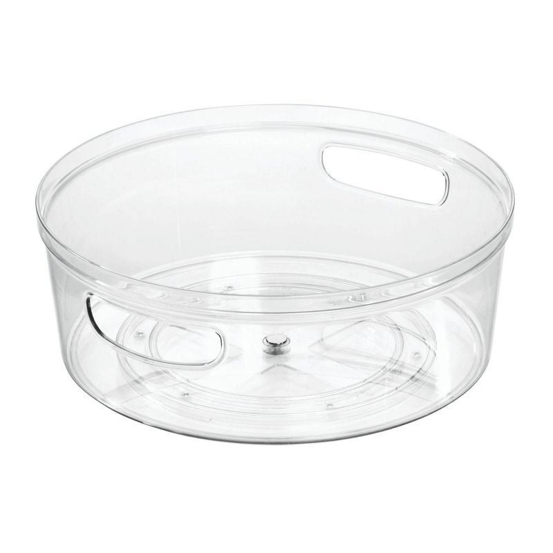 iDESIGN Crisp Turntable with Handles Clear