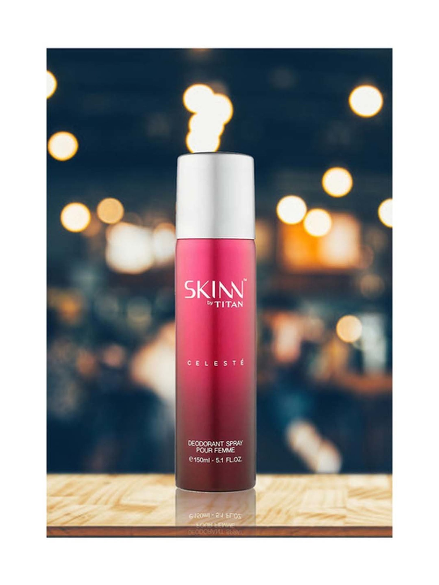 Skinn by Titan Celeste Deodorant for Women - 150 ml