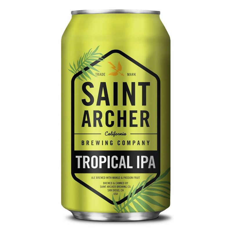 Saint Archer Tropical IPA Beer - 6pk/12 fl oz Cans