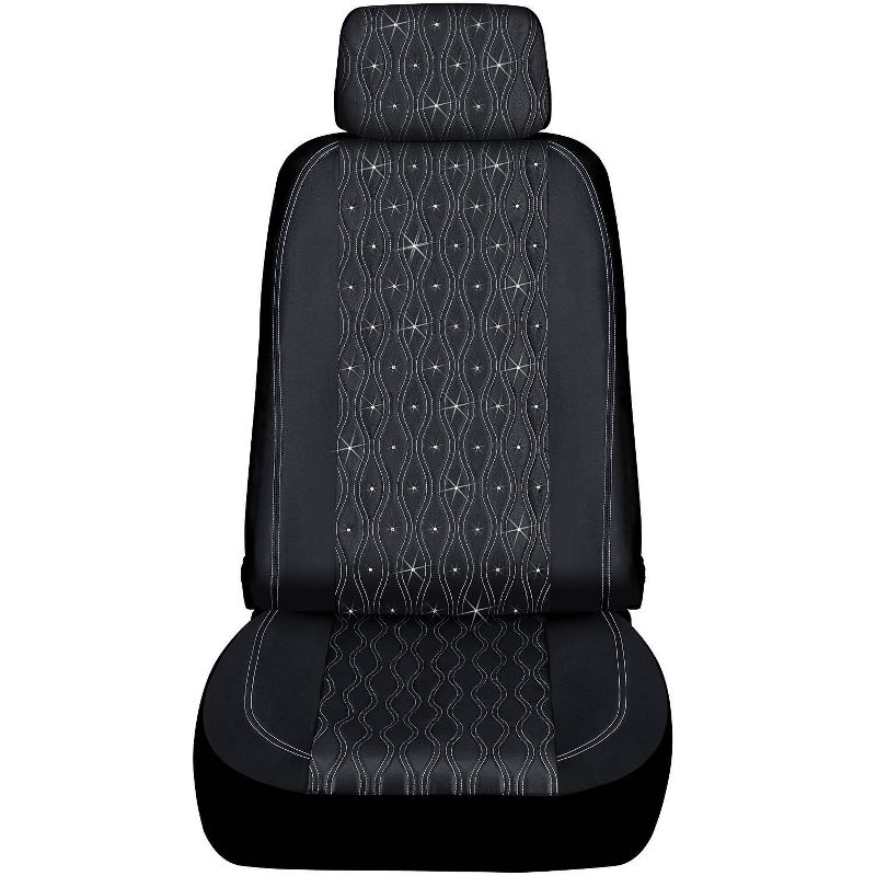 Pilot Automotive Brixton Seat Cover - Gray
