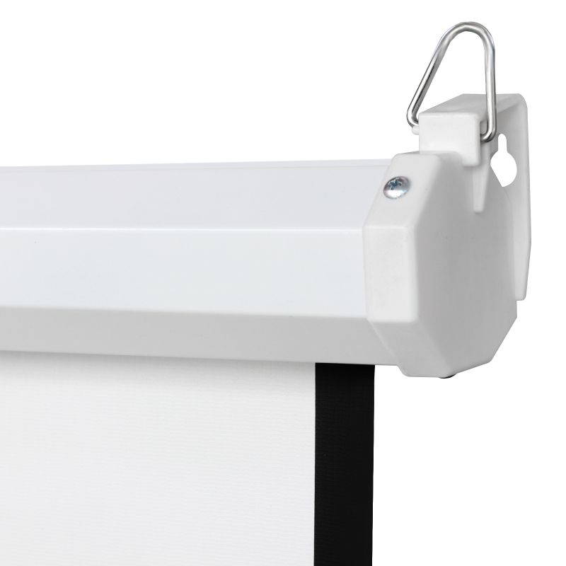 ZENY 100" HD 16:9 Projector Screen Manual Ceiling/Wall Mount Manual Pull Down Projection Screen