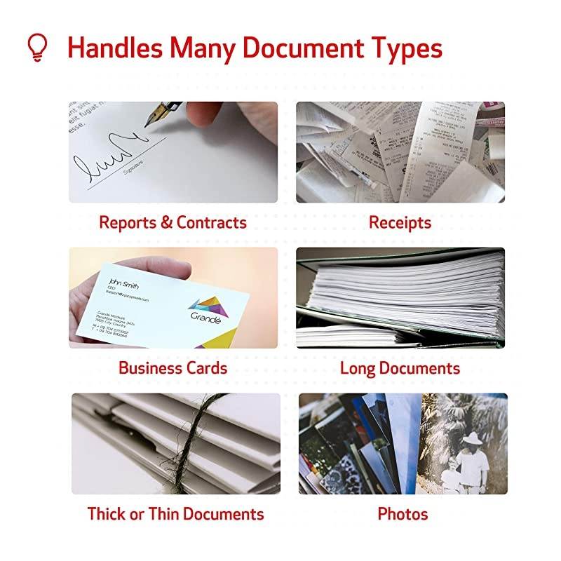 ImageFORMULA R40 Office Document Scanner For PC and Mac, Color Duplex Scanning, Easy Setup For Office Or Home Use, Includes Scanning Software