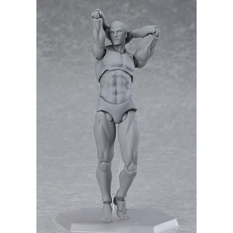 Max Factory Archetype Next He / Male / Man Gray Color Figma Action Figure