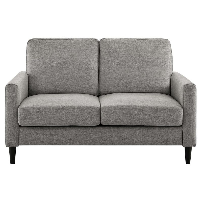 Verona Mid Century Loveseat Gray - Dorel Living