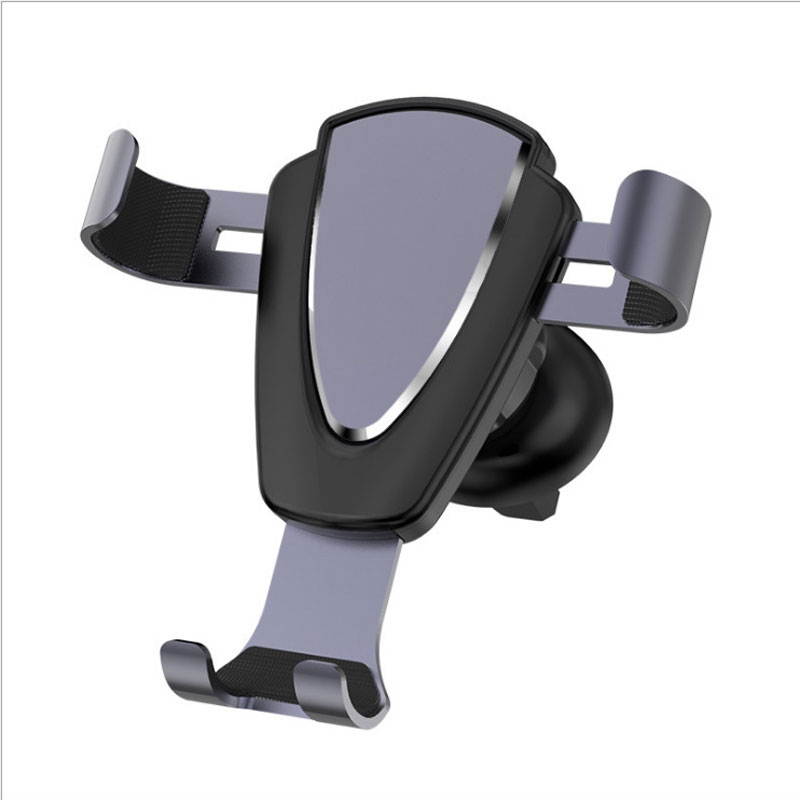 Auto Car Rotation Metal Bracket Non-slip Scratch-proof for 4-6.2 Inch Mobile Phone