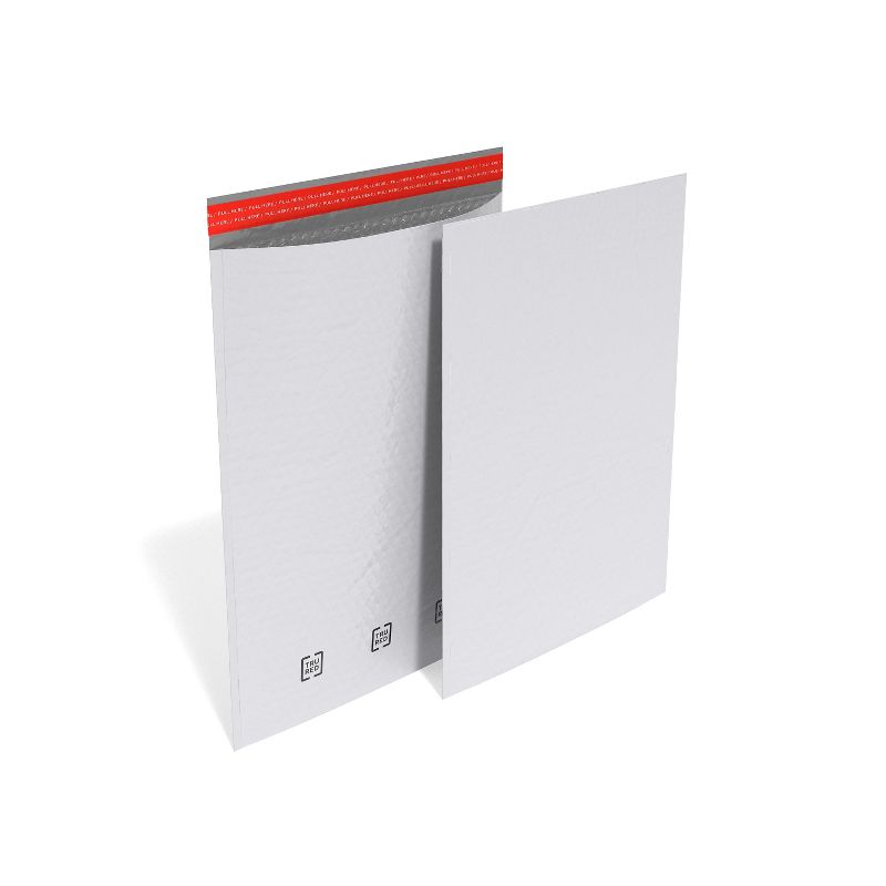 Sealed Air Jiffy TuffGard Self-Seal Cushioned Mailer #7 14 1/4 x 20 White 25/Carton 37715