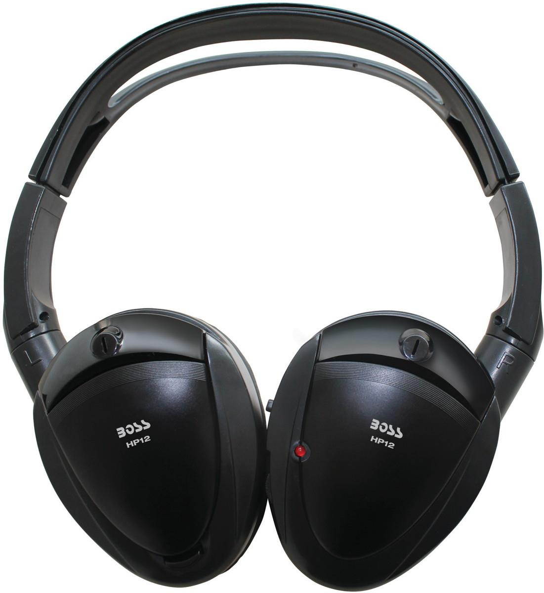 Boss Audio HP12 Two Channel Infrared Cordless Headphones