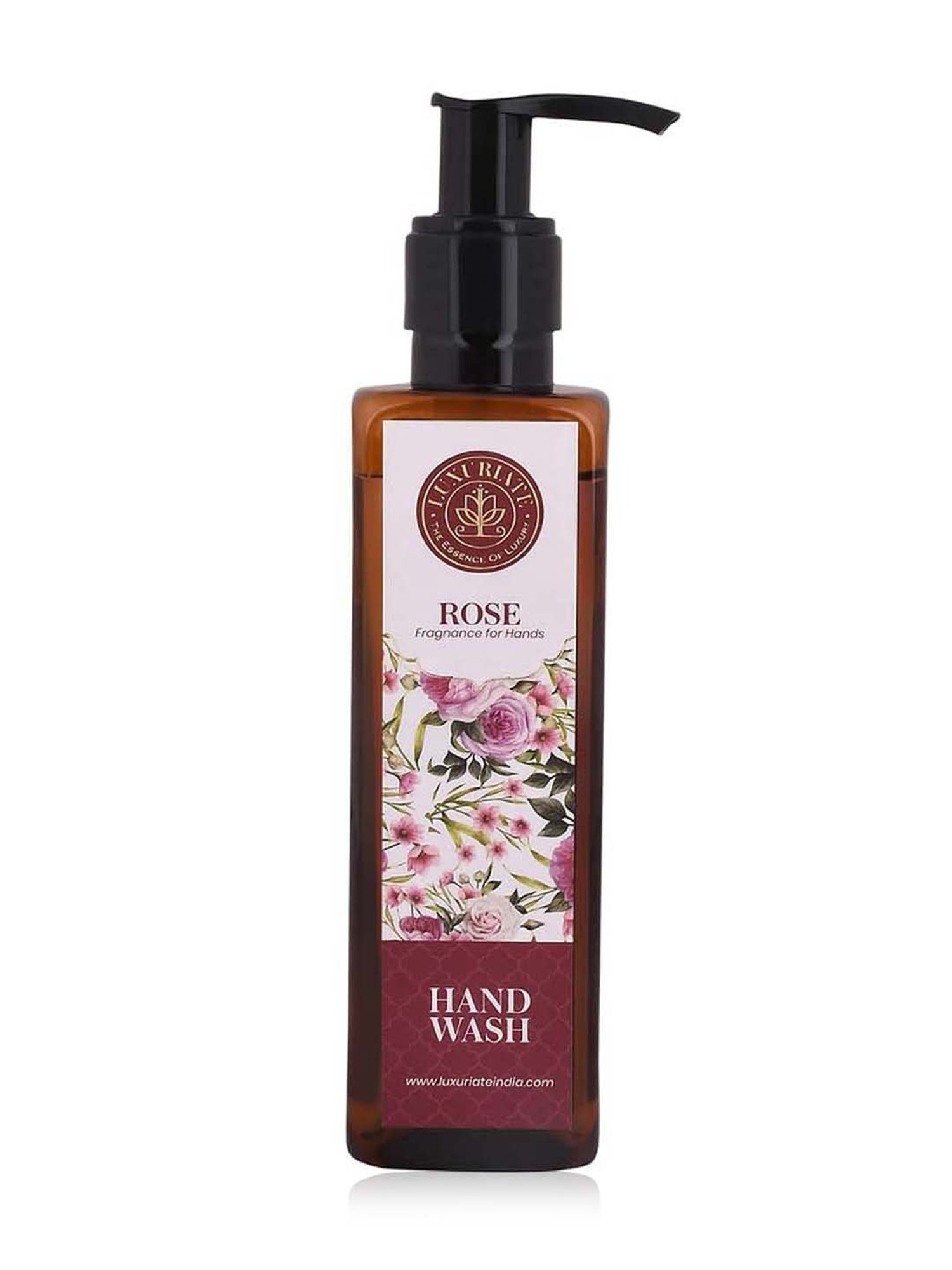 Luxuriate Natural Rose Fragrance Moisturizing Liquid Hand Wash - 200 ml