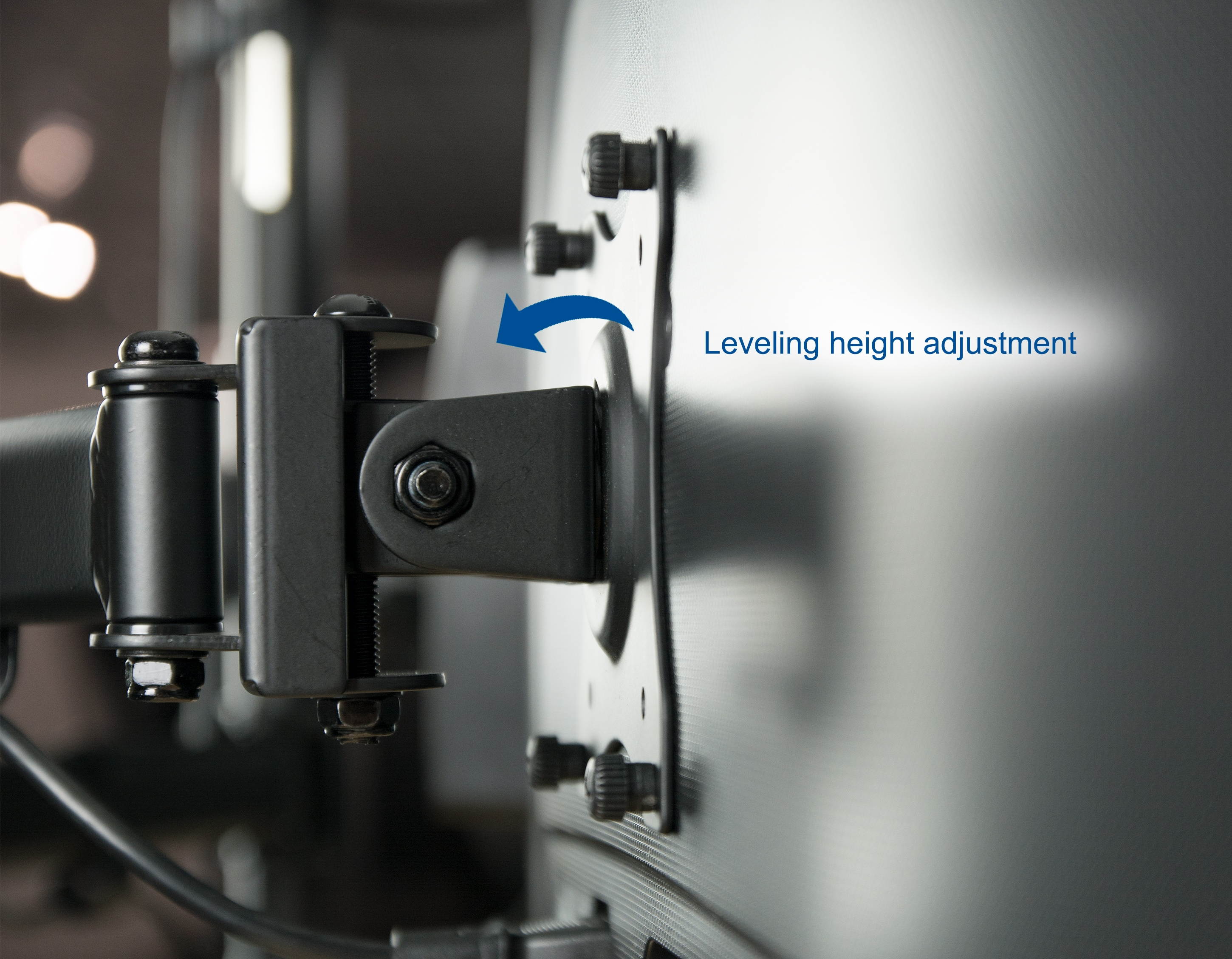 VIVO Quad LCD Monitor Desk Stand Mount Free-Standing 3 + 1 = 4 Screens up to 24" (STAND-V004Z)