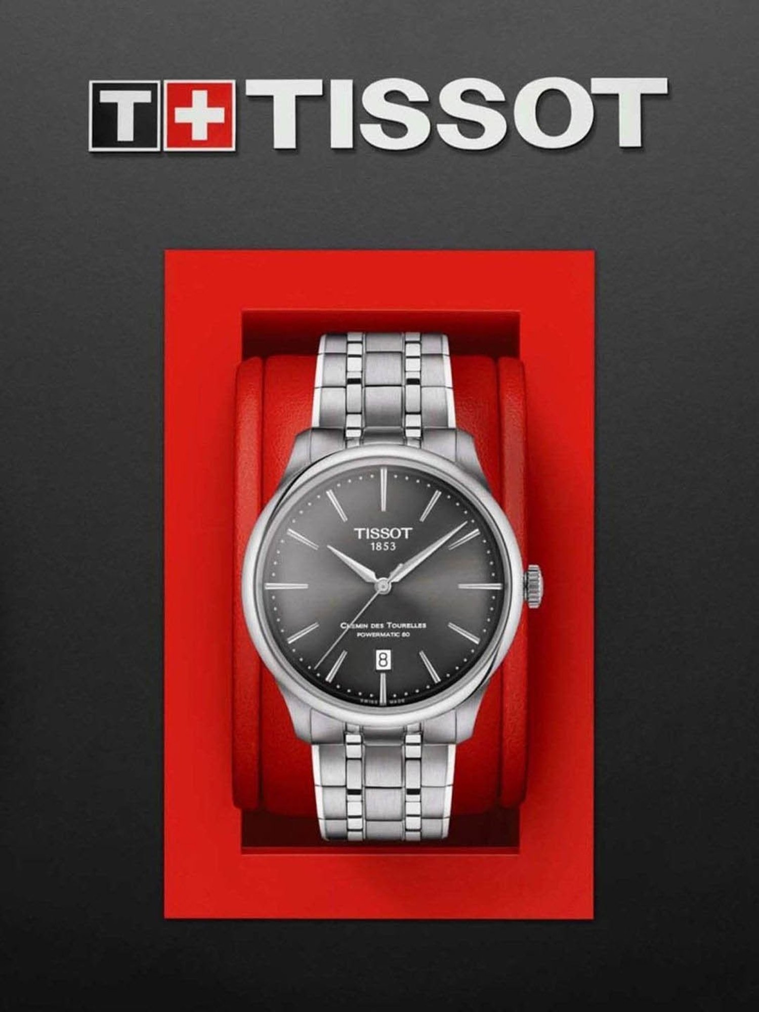 TISSOT Powermatic 80.111 Chemin des Tourelles T-Classic Watch for Unisex