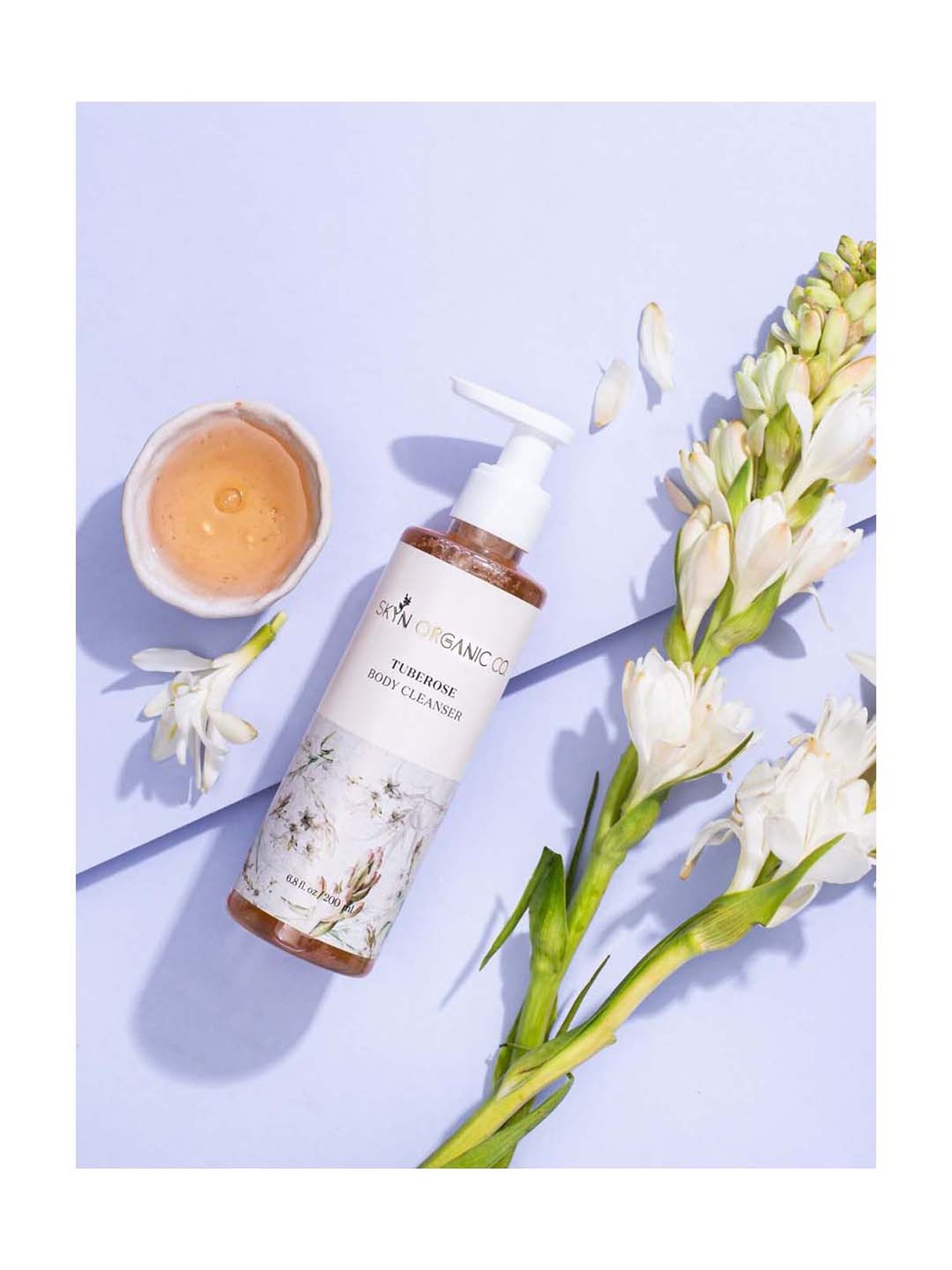 SKYN ORGANIC CO Tuberose Body Cleanser - 200 ml