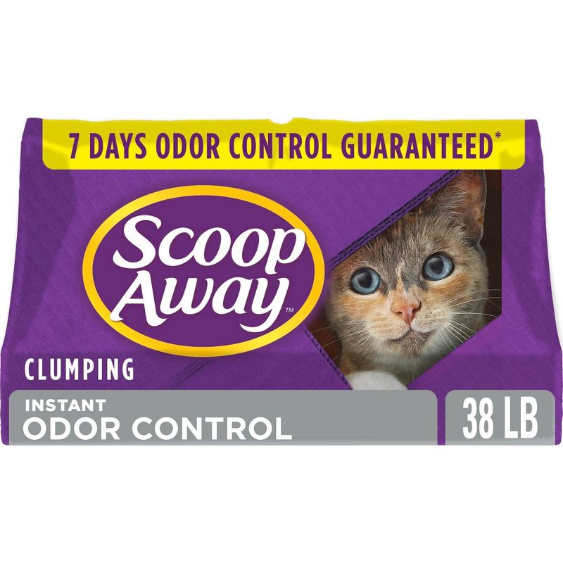 Scoop Away Instant Odor Control Clean Breeze Cat Litter - 38lb