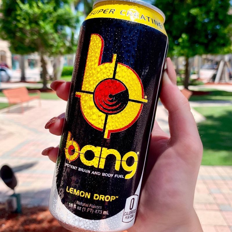 BANG Lemon Drop Energy Drink - 4pk/16 fl oz Can