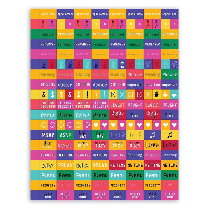 2021-22 Academic Planner 8"x6" Prism Rainbow Daily/Weekly/Monthly - The Time Factory