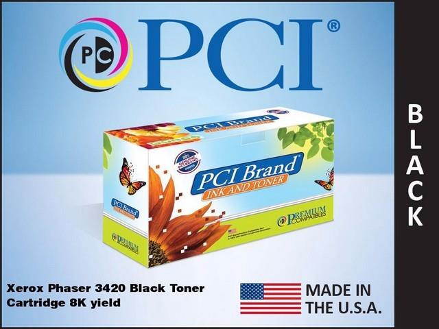 PCI Phaser 3420 Black Toner Cartridge - 106R01034-PCI