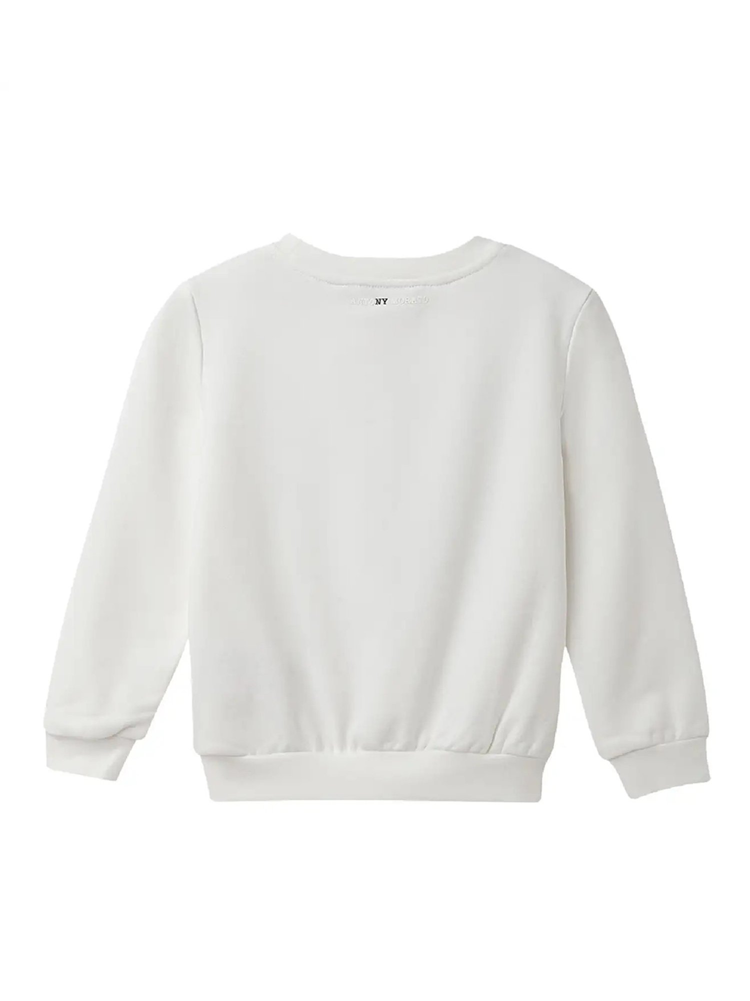 Antony Morato Kids White Printed  Sweatshirt
