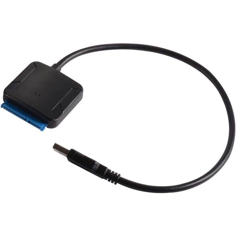 USB 3.0 to SATA Adapter Cable for 2.5" 3.5" SSD/HDD Drives, SATA to USB 3.0 External Converter 22 pin Hard Drive Connector