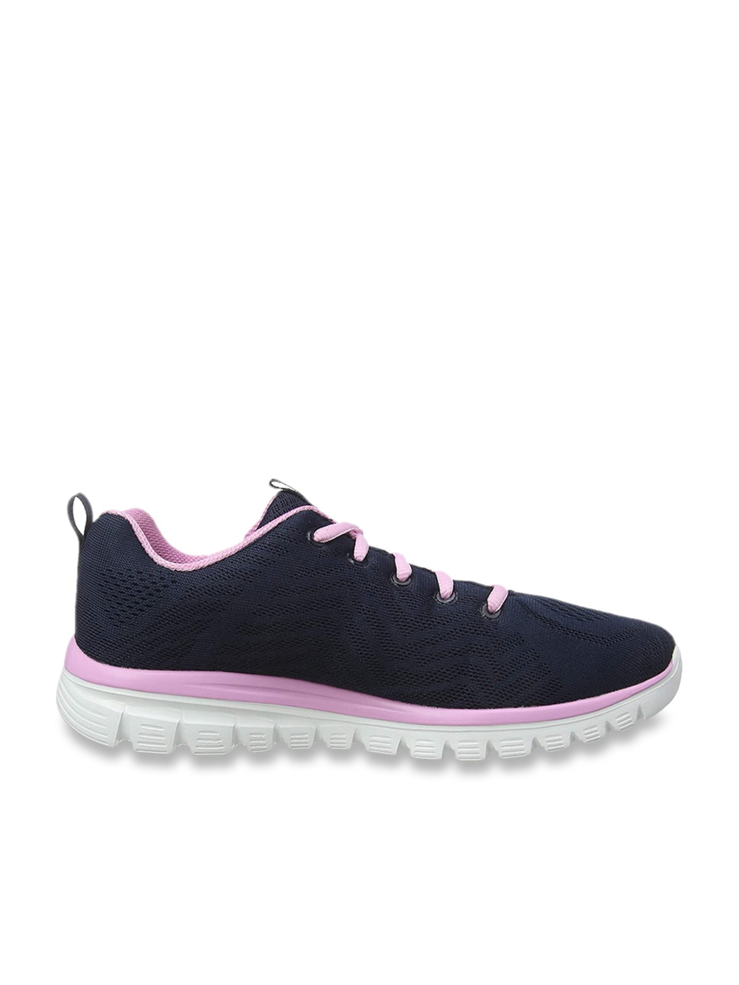 Skechers Graceful Get Connected Navy Running Shoes