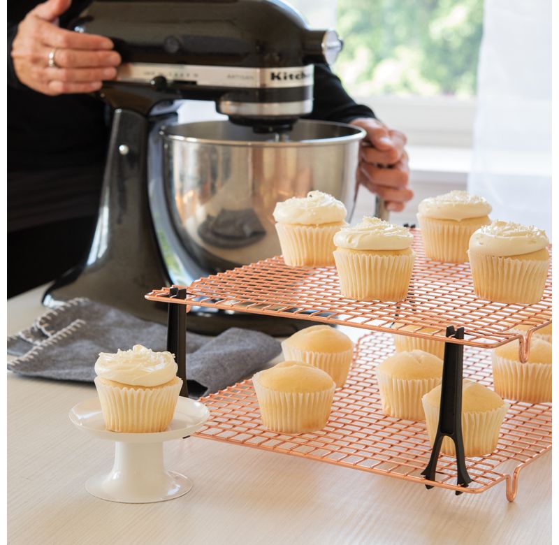 Nordic Ware Stackable Nonstick Cooling Rack Set