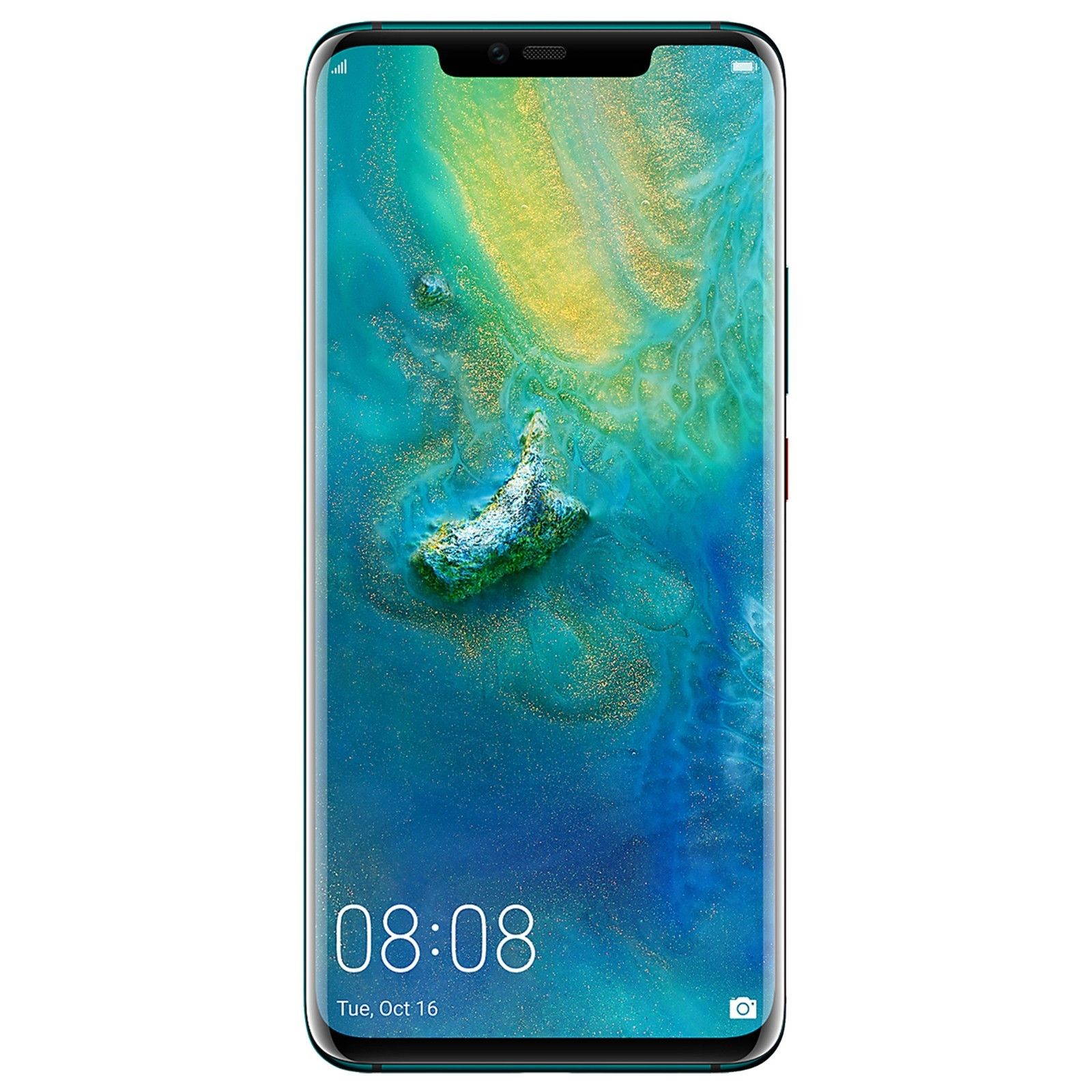 Huawei Mate 20 Pro LYA-L09 128GB Single-SIM (No CDMA, GSM only) Factory Unlocked 4G/LTE Smartphone - Emerald Green