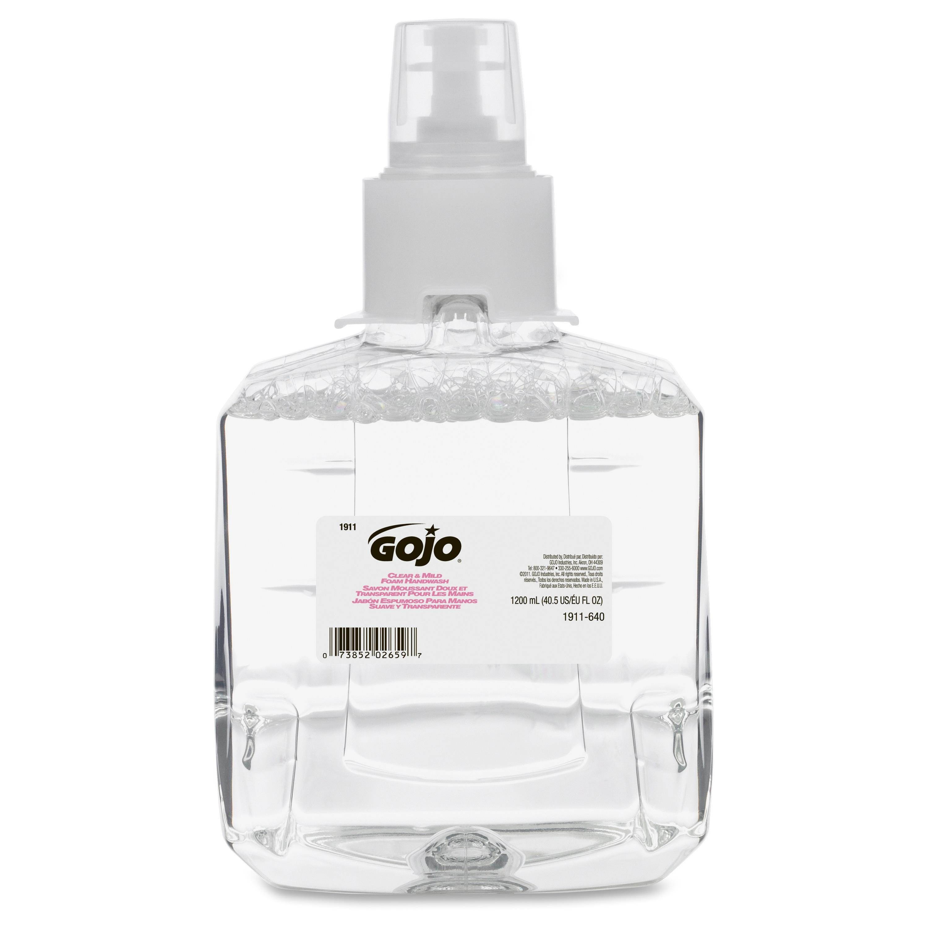 GOJO LTX-12 Clear Mild Foam Handwash Refill