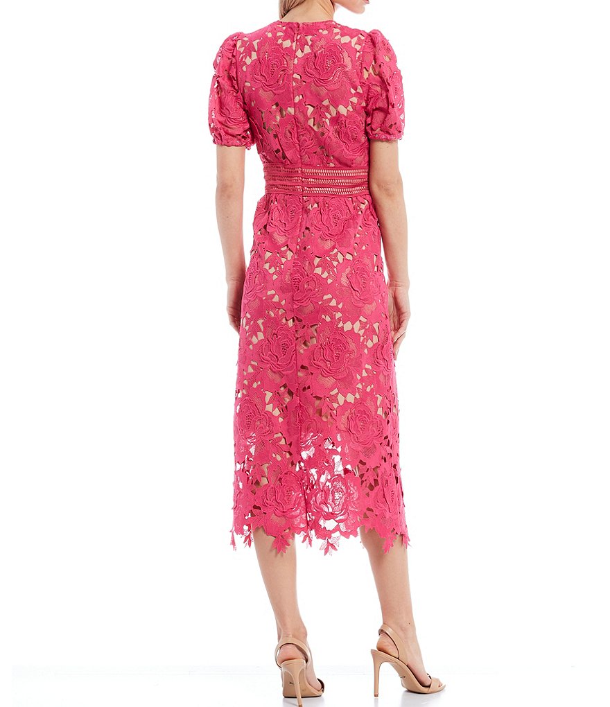 Dress the Population Sandra Crepe Plunge V-Neck Sleeveless Side Slit Gown