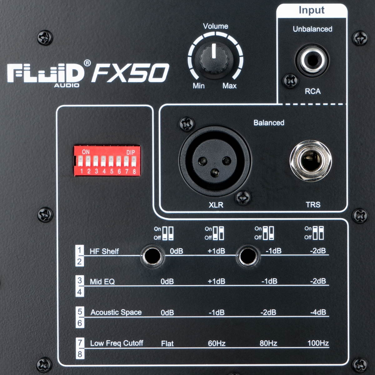 Fluid Audio FX50 5-Inch Coaxial Active Powered Recording Studio Monitor