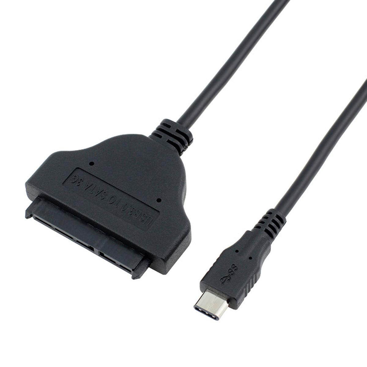 USB 3.1 Type C Male to SATA 22 Pin 2.5" Hard disk driver SSD Adapter Cable