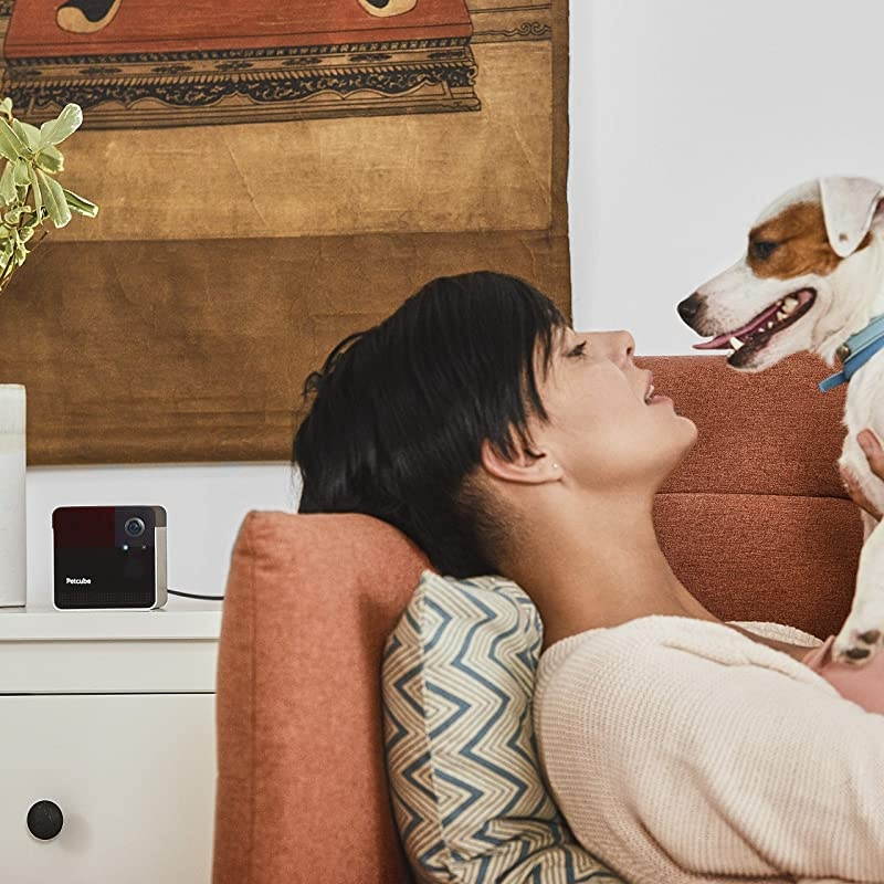 New 2020 Petcube Play 2 WiFi Pet Camera with Laser Toy amp Alexa BuiltIn for Cats amp Dogs 1080P HD Video 160&deg; FullRoom View 2Way Audio SoundMotion Alerts Night Vision Pet Monitoring App