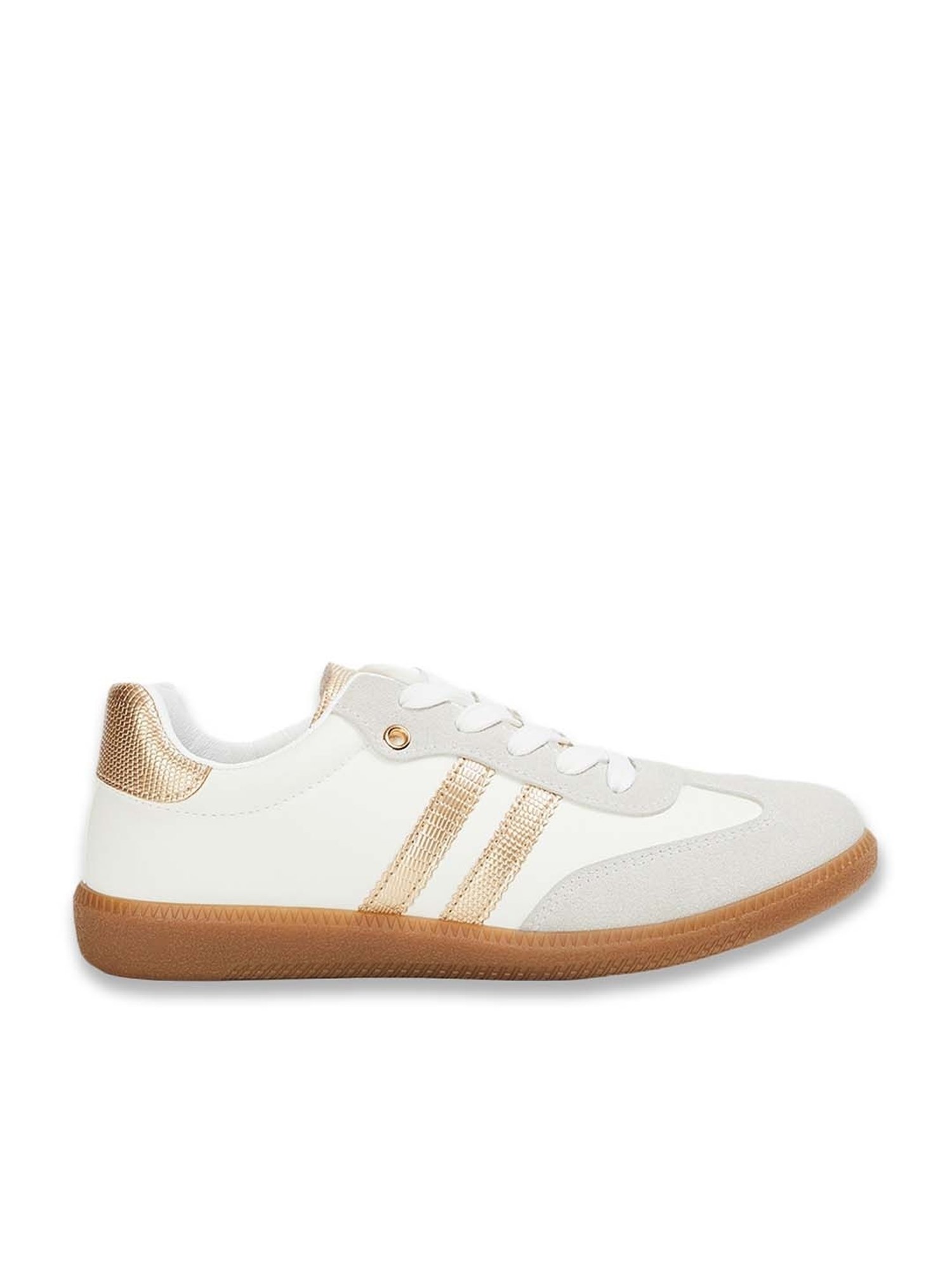 Ginger by Lifestyle Women's Gold Sneakers