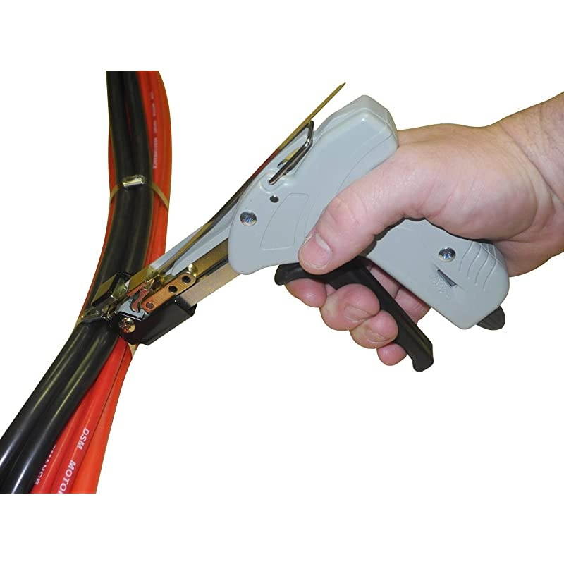 Steel Cable Tie Gun | Automatic Zip Tie Tensioner | Up To 7.9mm Wide