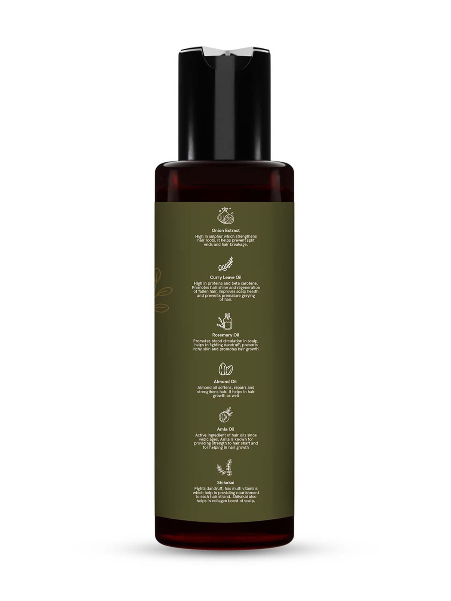 Earthraga Deep Nourishment Onion Hair Oil - 100 ml