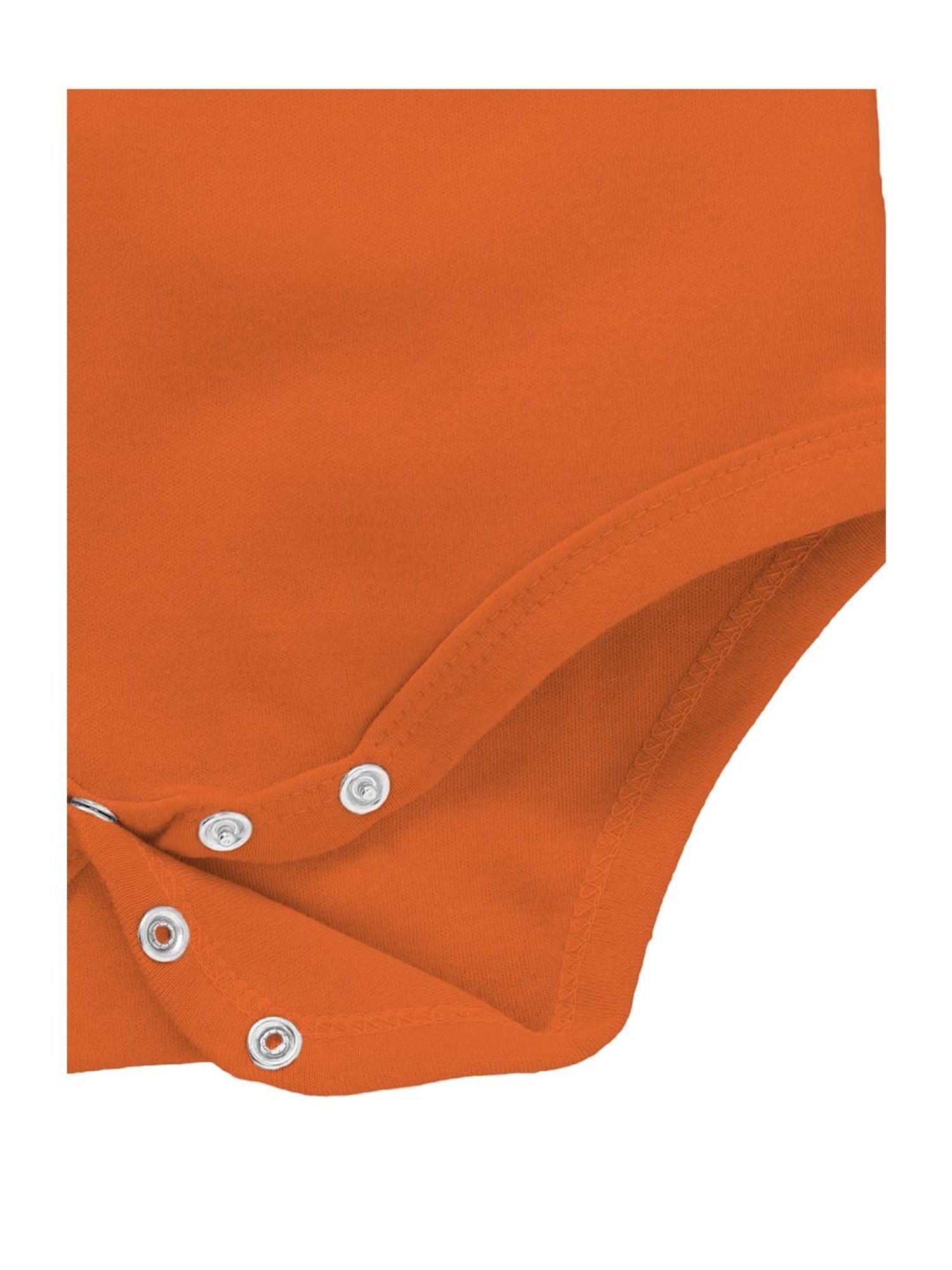 Zeezeezoo Kids Orange Dadi Amma Dadi Amma Printed Onesie