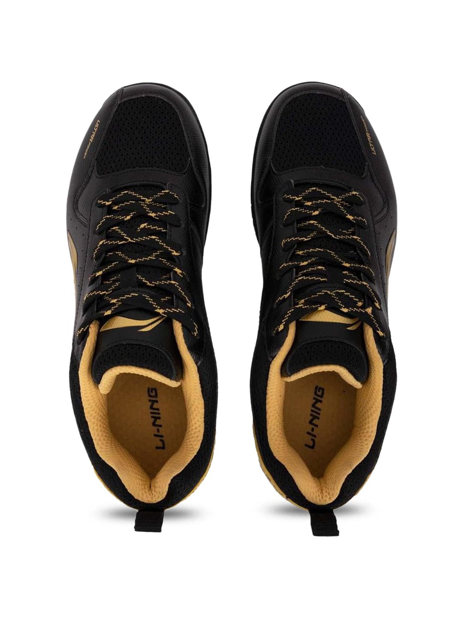 Li-Ning Men's Ultra Power Black Indoor Court Shoes