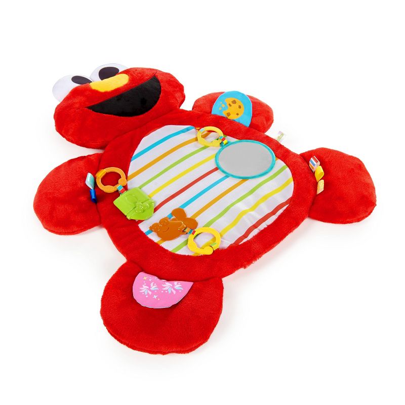 Bright Starts Sesame Street Tummy-Time Elmo Prop Mat
