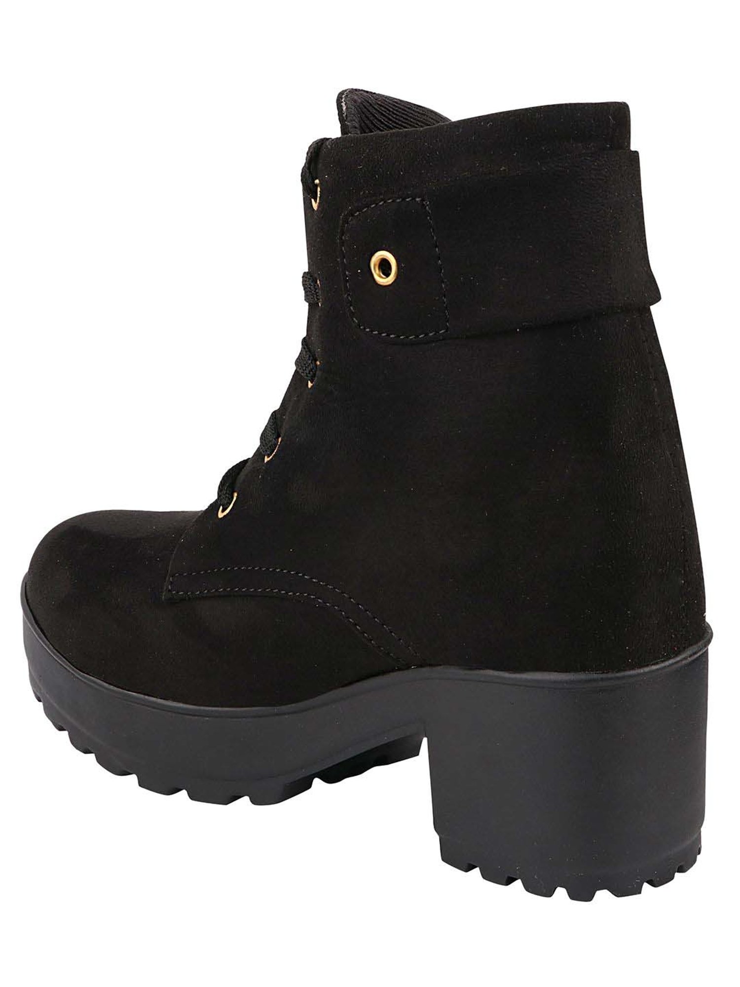 Shoetopia Kids Black Casual Boots