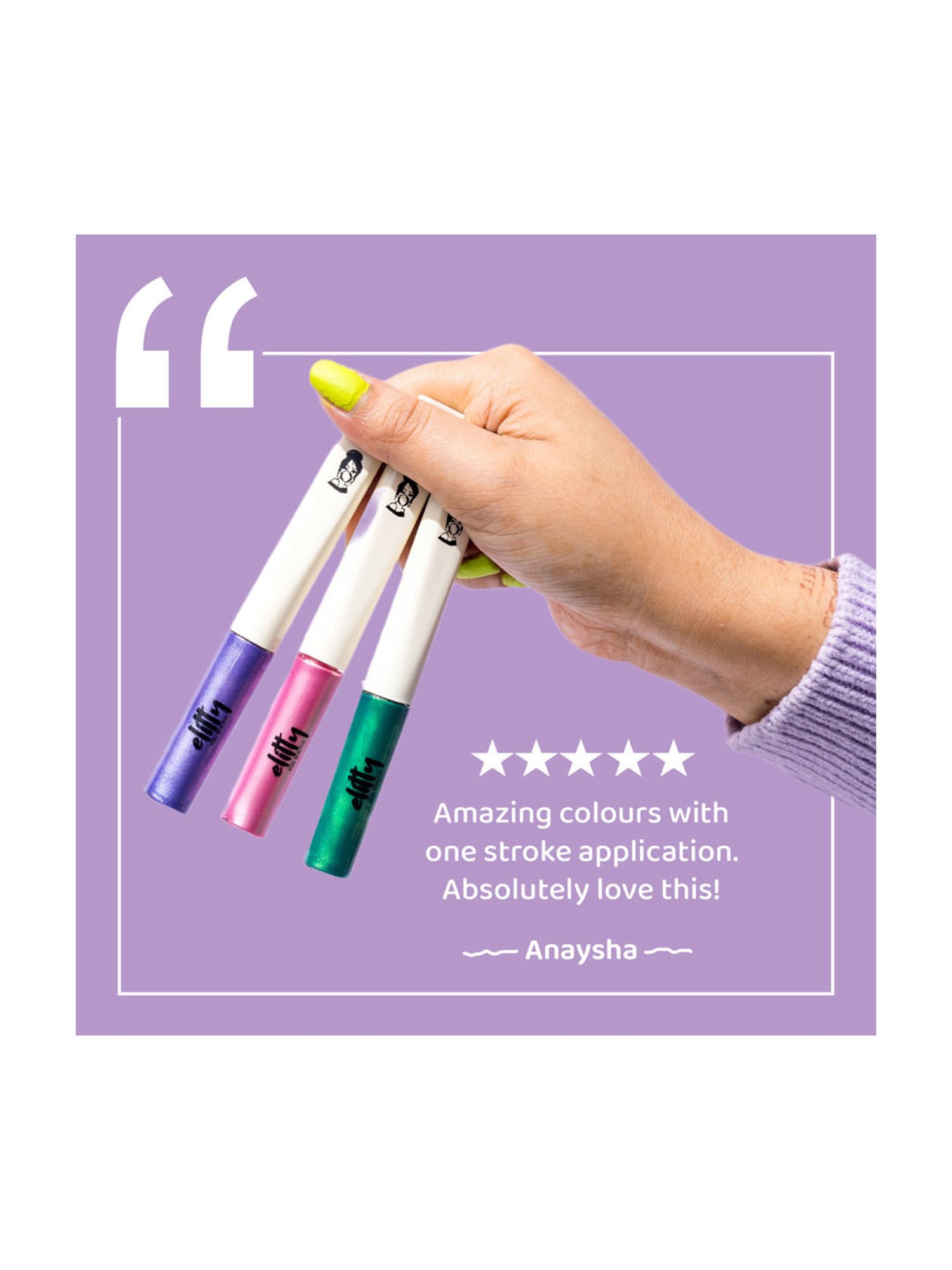 Elitty Eye Gotta Feeling Matte Pop Eyeliner Main Character - 4 ml