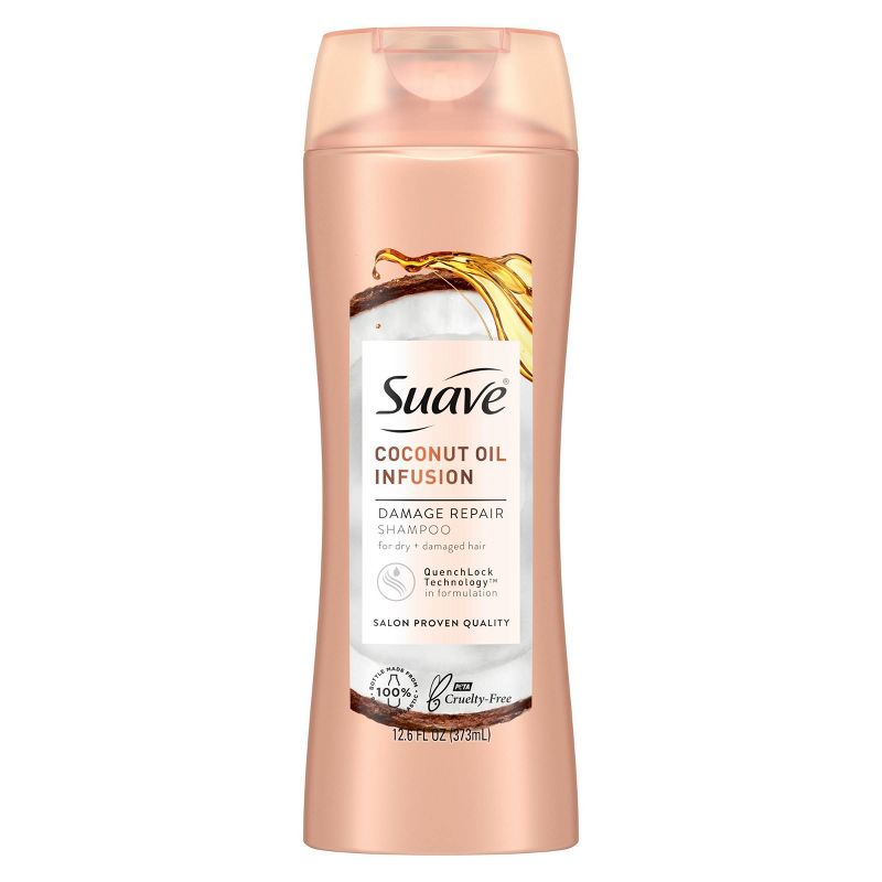 Suave Professionals Coconut Oil Infusion Damage Repair Shampoo - 12.6 fl oz