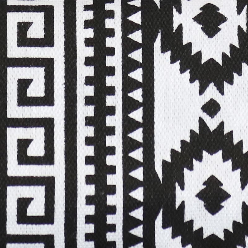 Sunnydaze Outdoor Polycotton Fabric Padded Hanging Hammock Chair with Hardwood Spreader Bar - Ancient Tribal Print