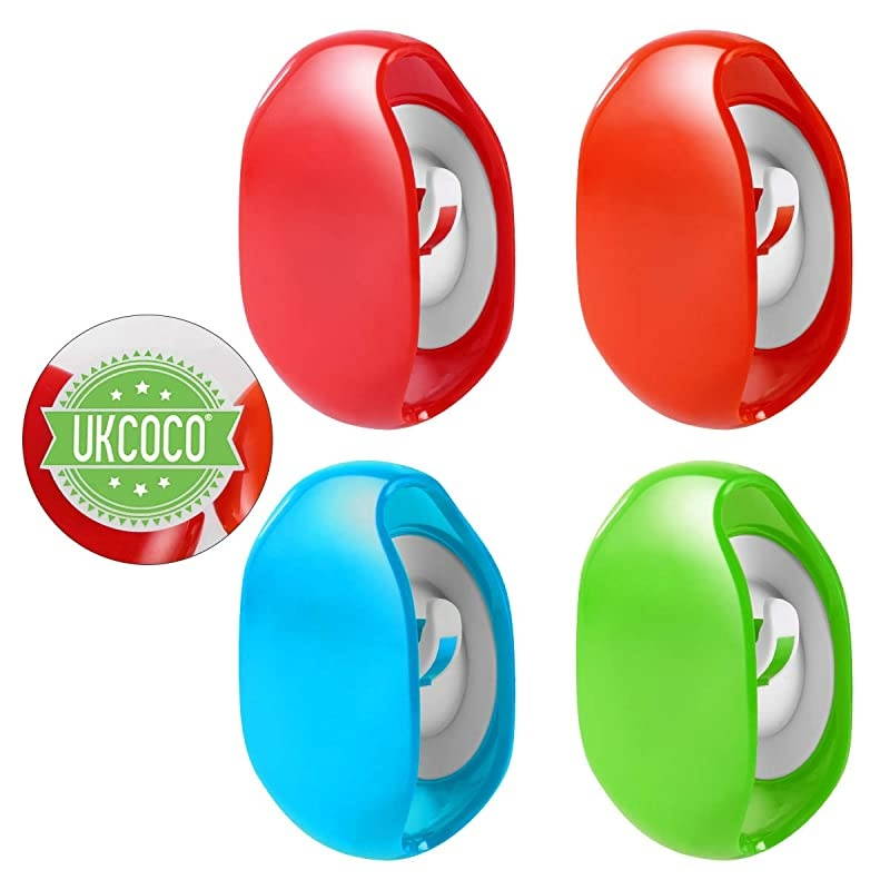 4 Pack Automatic Roll Earphone Cable Cord Winder Wrap Headphone Holder Retractable Cord Organizer for USB Cables Headphone Cable Data Charging Cable Tangle Free