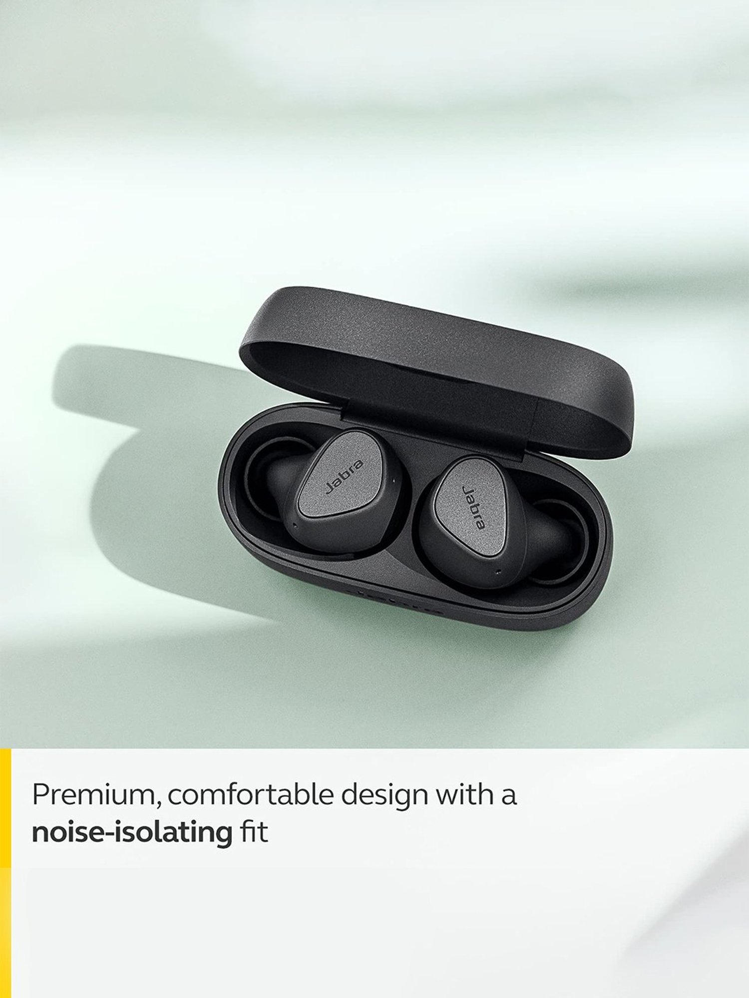 Jabra Elite 3 in Ear Bluetooth Truly Wireless in Ear Earbuds, Noise Isolating (Dark Grey)